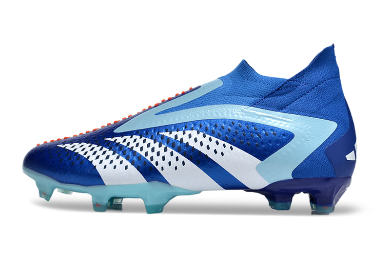 Chuteira Campo Adidas Predator Accuracy+ FG Azul "Marine Rush Pack"