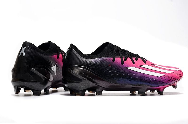 Chuteira Campo Adidas X SpeedPortal.1 FG Rosa e Preto "Own You Football Pack"