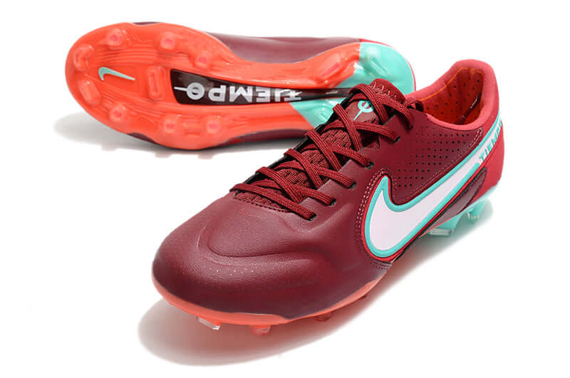 Chuteira Campo Nike Tiempo Legend 9 Elite FG Vermelho "Blueprint Pack"