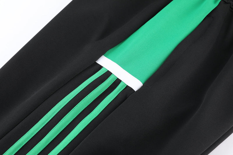 Conjunto de Frio Adidas Sportswear Verde, Preto e Branco