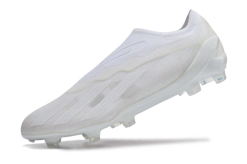 Chuteira Campo Adidas CrazyFast.1 LL FG Branca "Pearlized Pack"