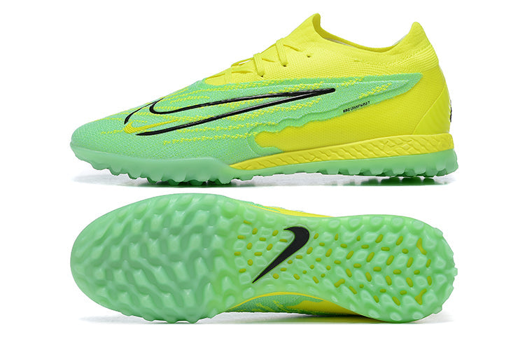 Chuteira Society Nike Phantom GX Elite TF Verde e Azul