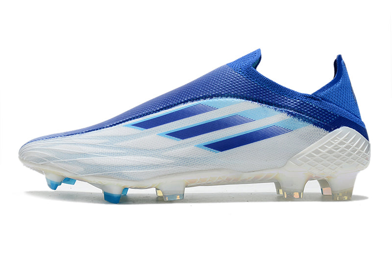 Chuteira Campo Adidas X Speedflow+ FG Azul "Diamond Edge Pack"