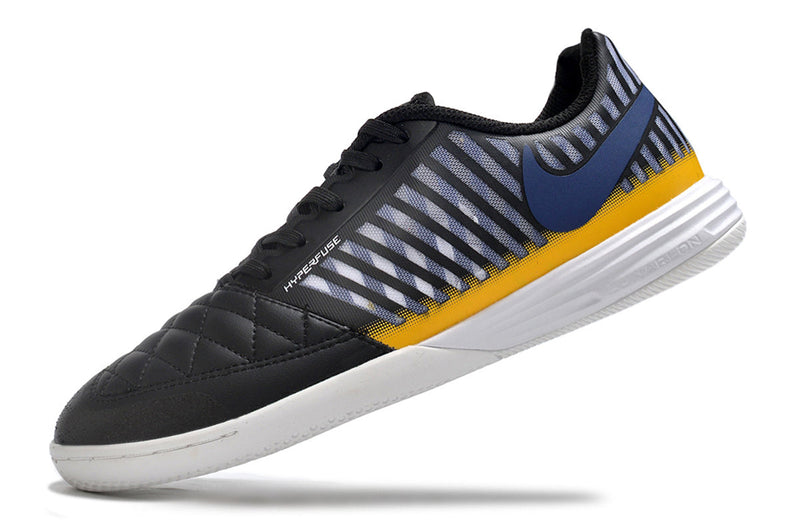 Chuteira Futsal Nike Lunar Gato II IC Preta e Amarela