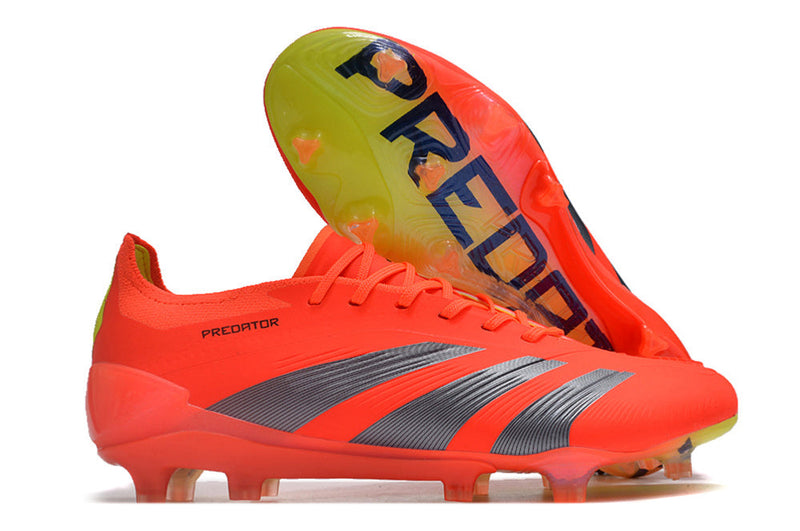 Chuteira Campo Adidas Predator Elite FG Laranja "Predstrike Pack"