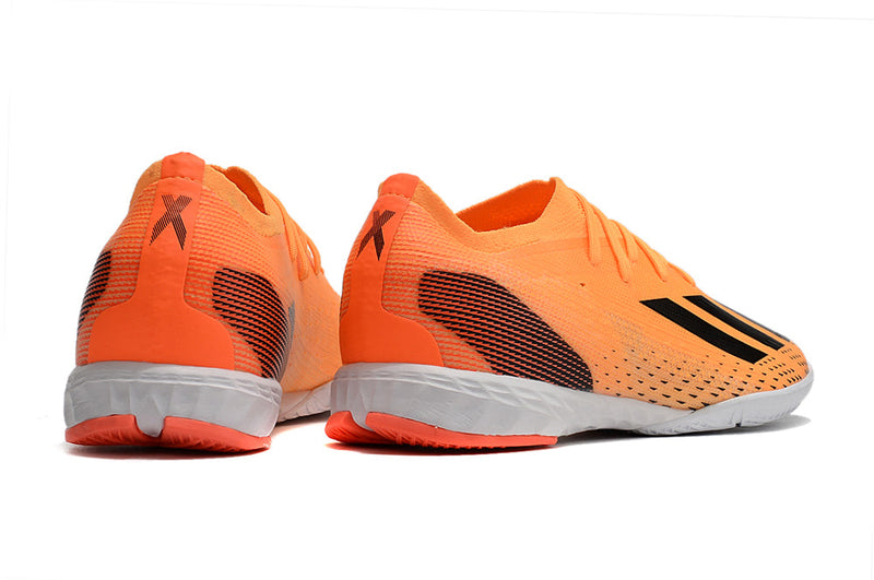 Chuteira Futsal Adidas X Speedportal.1 IC Laranja "Heatspawn Pack"