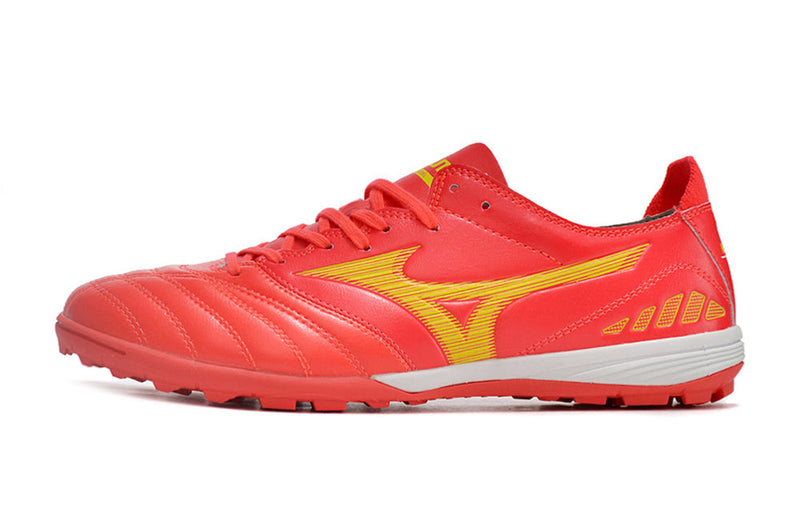 Chuteira Society Mizuno Wave Cup Classic TF Vermelha "Realease Pack"