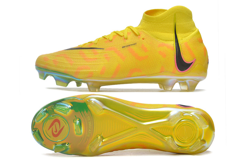 Chuteira Campo Nike Phantom Luna Elite FG Amarela