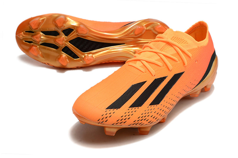 Chuteira Campo Adidas X Speedportal.1 FG Laranja "Heatspawn Pack"