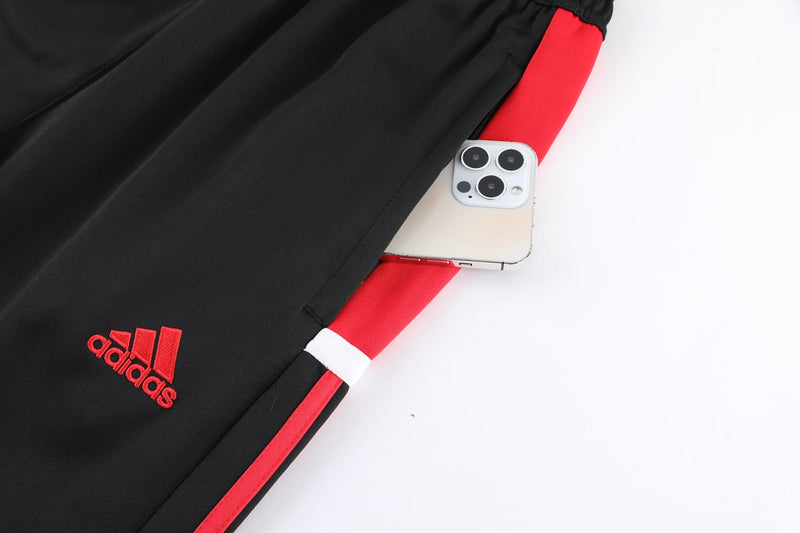 Conjunto de Frio Adidas Sportswear Vermelho e Preto