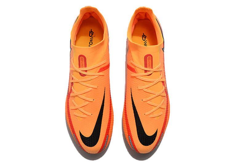 Chuteira Campo Nike Phantom GT2 DF Elite FG Laranja "Blueprint Pack"