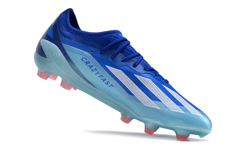 Chuteira Campo Adidas X CrazyFast.1 FG Azul "Marine Rush Pack"