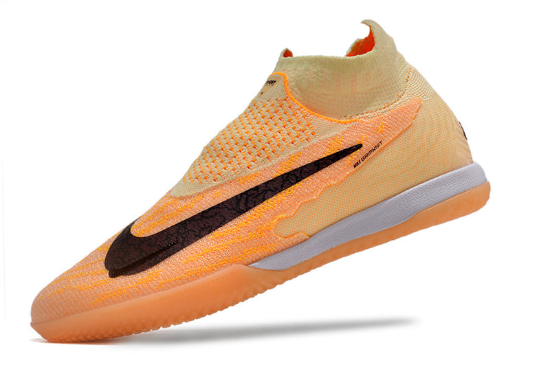 Chuteira Futsal Nike Phantom GX DF Elite IC Laranja "Fusion Pack"