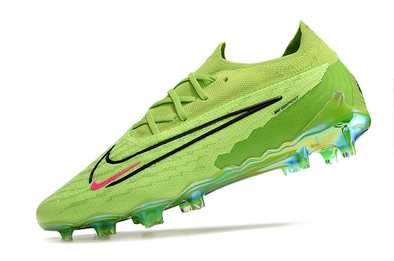 Chuteira Campo Nike Phantom GX Elite FG Verde