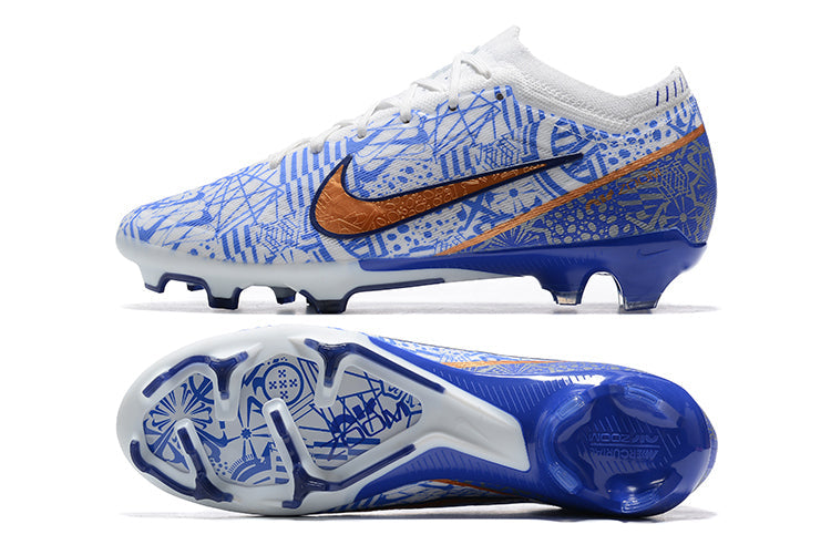 Chuteira Campo Nike Mercurial Vapor 15 Elite FG Azul "CR7"