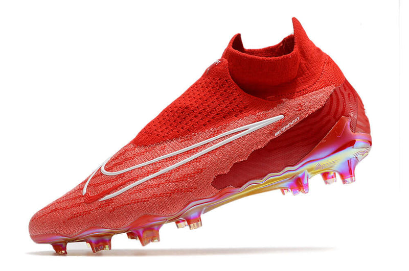 Chuteira Campo Nike Phantom GX DF Elite FG Vermelha