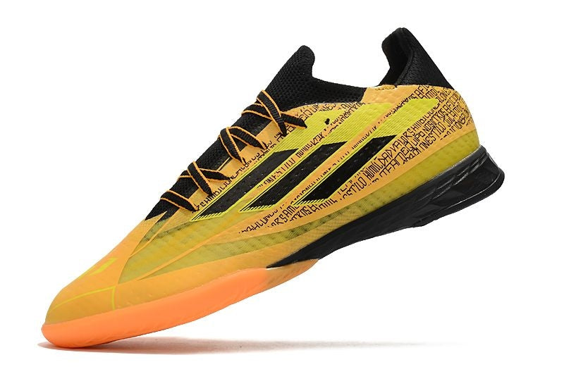 Chuteira Futsal Adidas X Speedflow Messi.1 IC Amarela e Preto