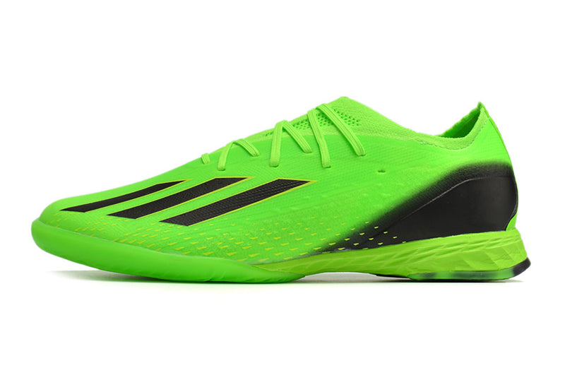 Chuteira Futsal Adidas X SpeedPortal.1 IC Verde "Game Data Pack"