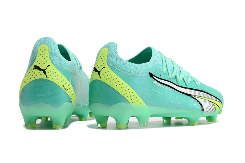 Chuteira Campo Puma Ultra Ultimate 1.4 FG Verde "Pursuit Pack"