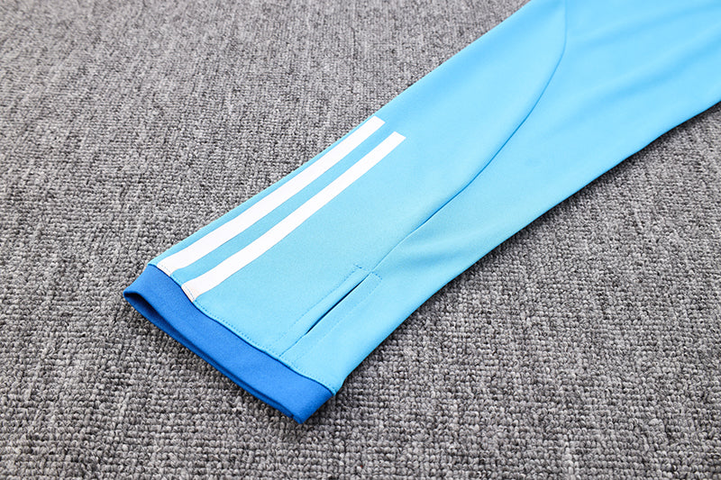 Conjunto de Frio Adidas Training Azul e Preto