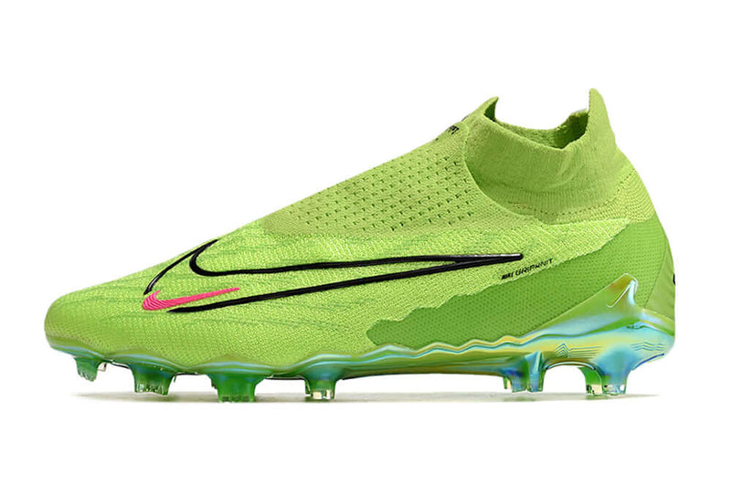 Chuteira Campo Nike Phantom GX DF Elite FG Verde