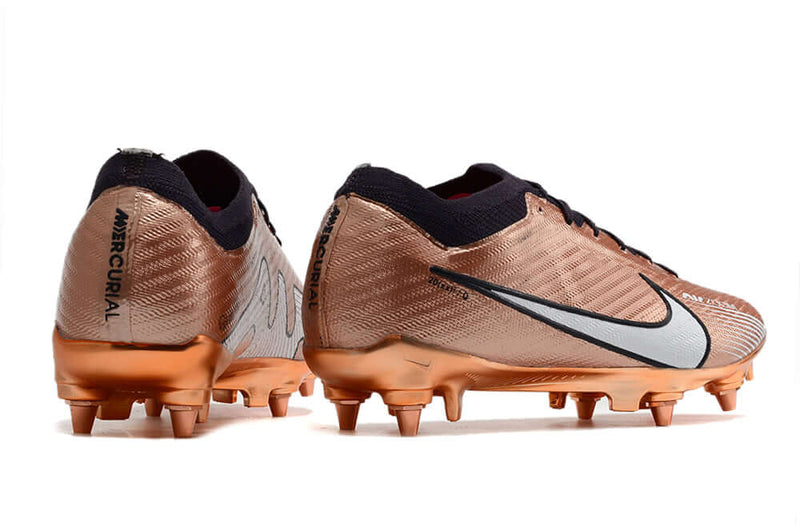 Chuteira Campo Nike Air Zoom Mercurial Vapor 15 Elite Trava Mista Cobre "Generation Pack"