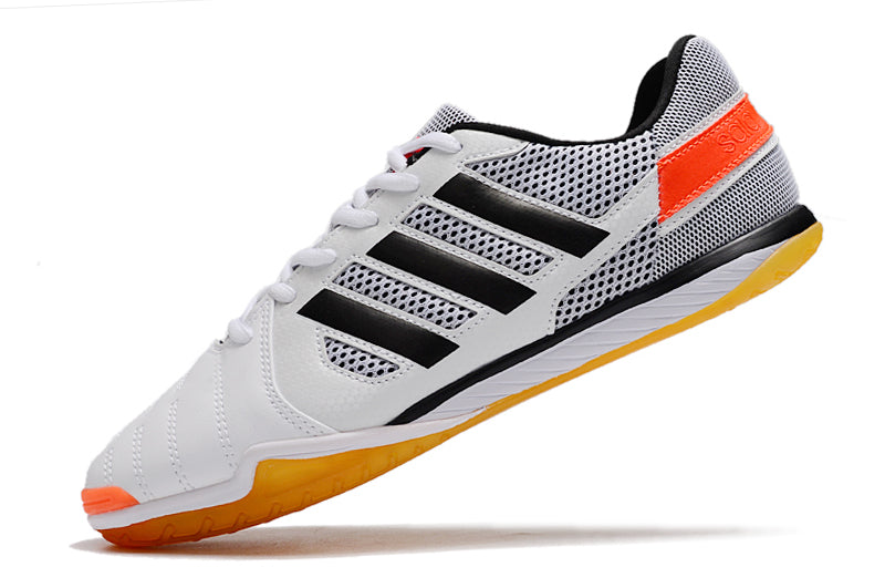 Chuteira Futsal Adidas Top Sala IC Branca e Preta