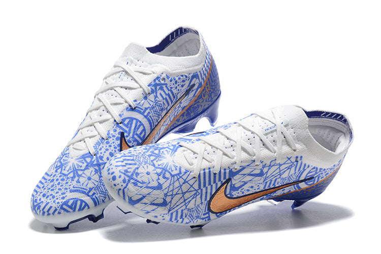 Chuteira Campo Nike Mercurial Vapor 15 Elite FG Azul "CR7"