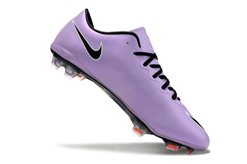 Chuteira Campo Nike Retrô Mercurial Vapor 10 FG Roxa e Preta