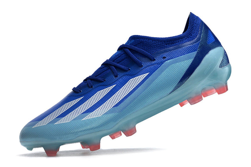 Chuteira Campo Adidas X CrazyFast.1 FG Azul "Marine Rush Pack"