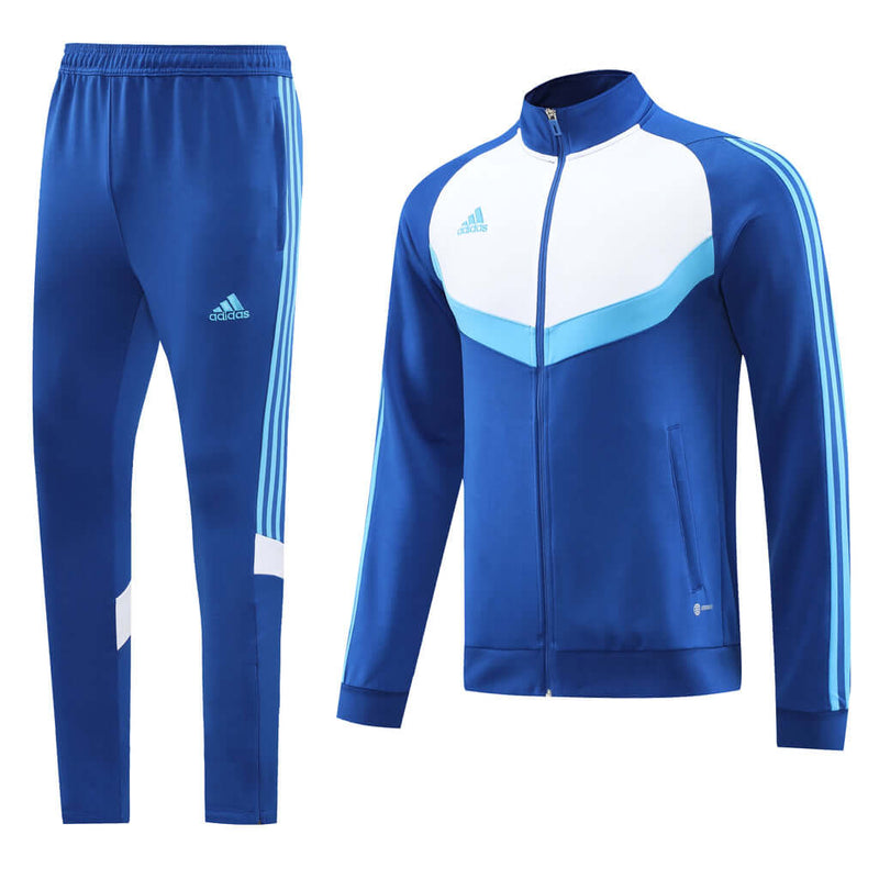 Conjunto de Frio Adidas Sportswear Azul e Branco