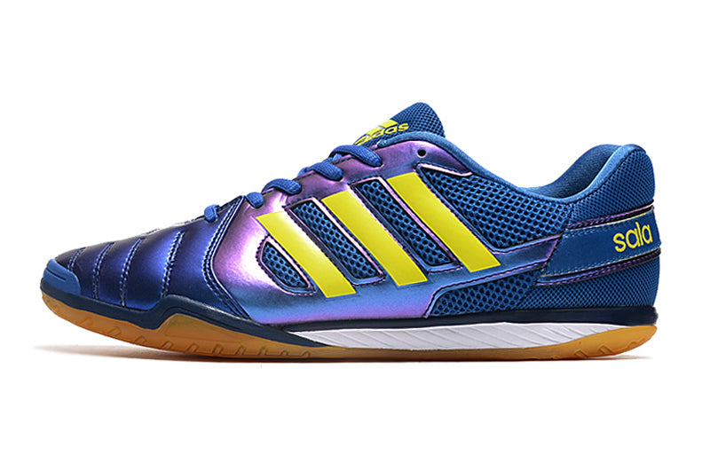 Chuteira Futsal Adidas Top Sala IC Azul e Verde