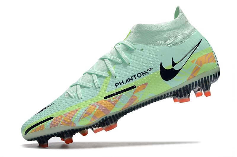 Chuteira Campo Nike Phantom GT2 DF Elite FG Verde "Bonded Pack"