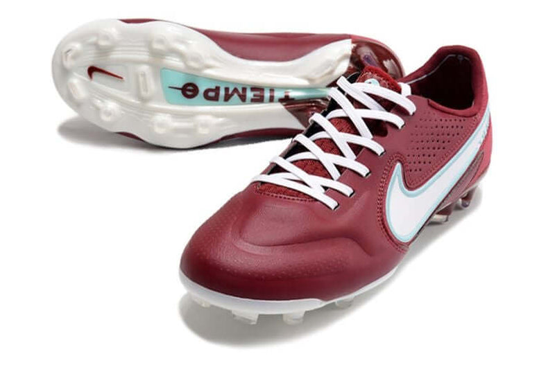 Chuteira Campo Nike Tiempo Legend 9 Elite FG Vermelha