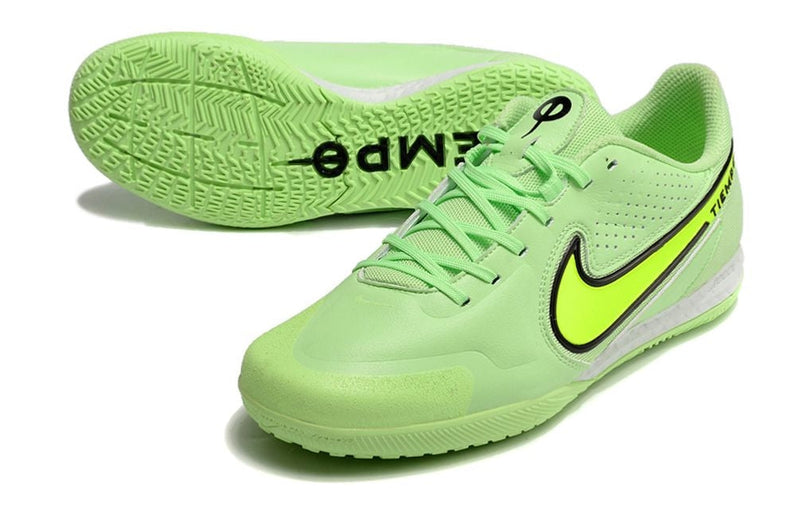 Chuteira Futsal Nike Tiempo Legend 9 Elite IC Verde "Luminous Pack"