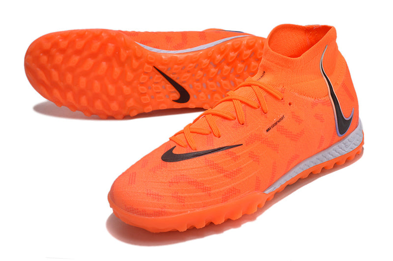 Chuteira Society Nike Phantom Luna Elite TF Laranja "United Pack"