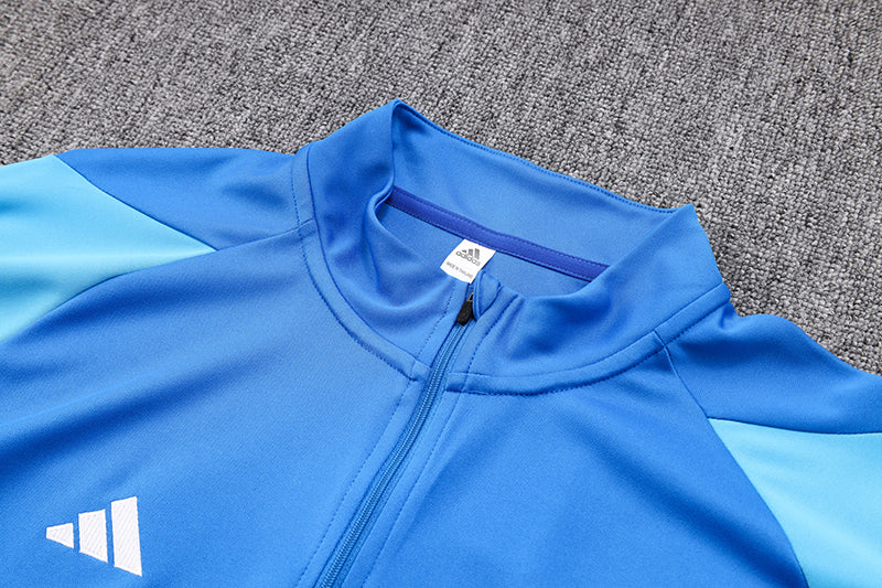 Conjunto de Frio Adidas Training Azul e Preto