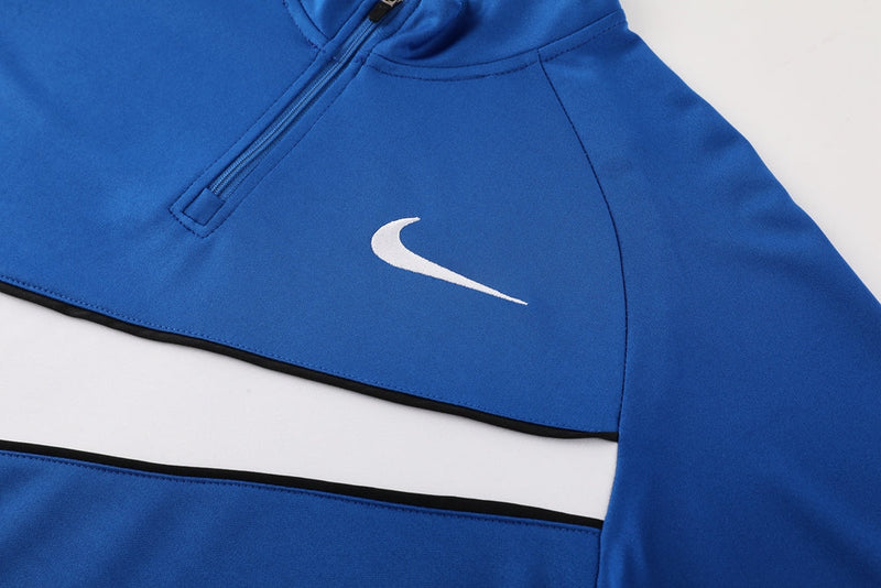 Conjunto de Frio Nike Training Azul e Branco