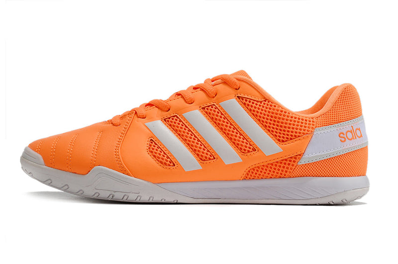 Chuteira Futsal Adidas Top Sala IC Laranja e Branca