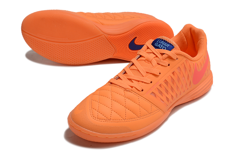 Chuteira Futsal Nike Lunar Gato II IC Laranja