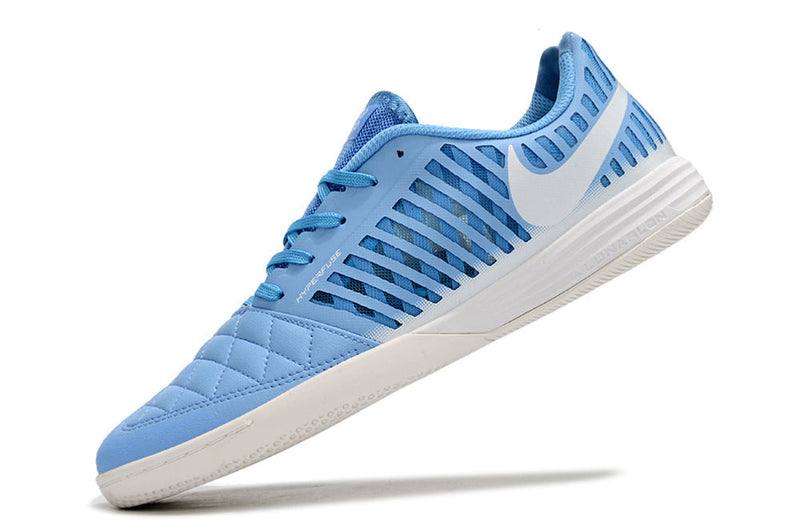 Chuteira Futsal Nike Lunar Gato II IC Azul e Branca