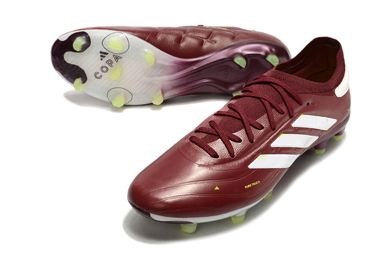 Chuteira Campo Adidas Copa Pure II+FG Bordo "Energy Citrus Pack"