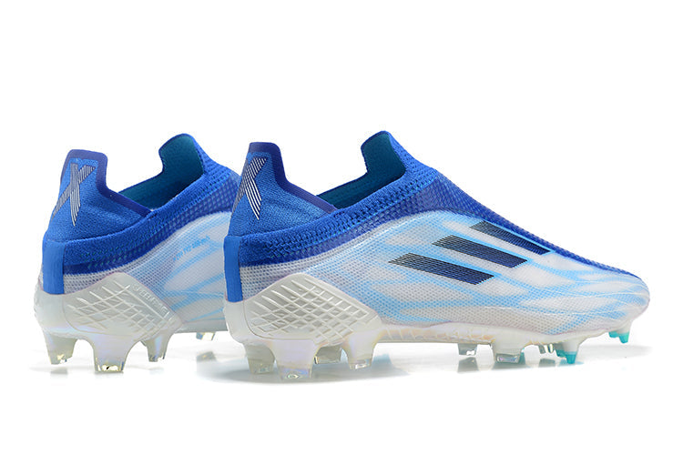 Chuteira Campo Adidas X Speedflow+ FG Azul "Diamond Edge Pack"