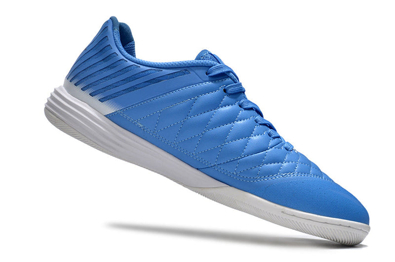 Chuteira Futsal Nike Lunar Gato II IC Azul e Branca