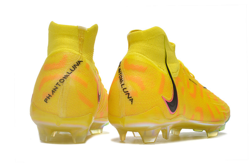 Chuteira Campo Nike Phantom Luna Elite FG Amarela