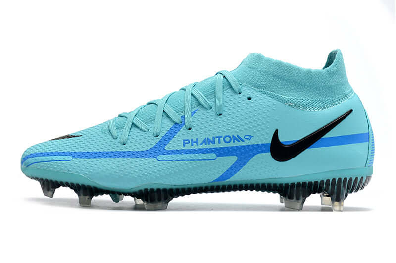 Chuteira Campo Nike Phantom GT2 DF Elite FG Azul