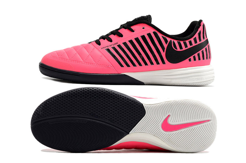 Chuteira Futsal Nike Lunar Gato II IC Rosa e Preto