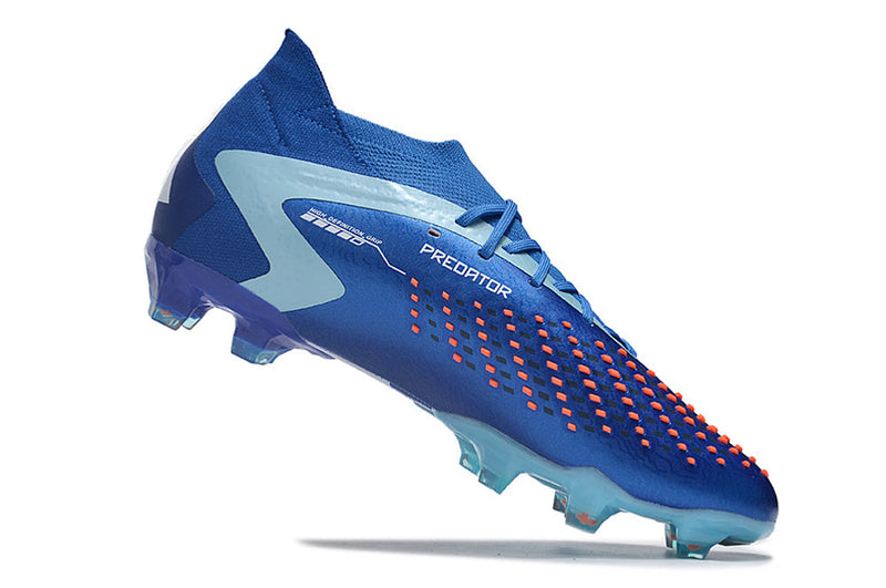 Chuteira Campo Adidas Predator Accuracy.1 FG Azul "Marine Rush Pack"