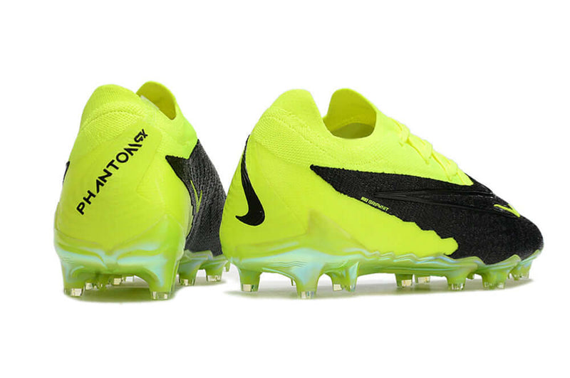 Chuteira Campo Nike Phantom GX DF Elite FG Preta e Verde