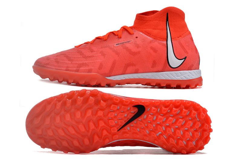 Chuteira Society Nike Phantom Luna Elite TF Vermelha "Ready Pack"